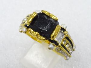 色石　指輪(28号)